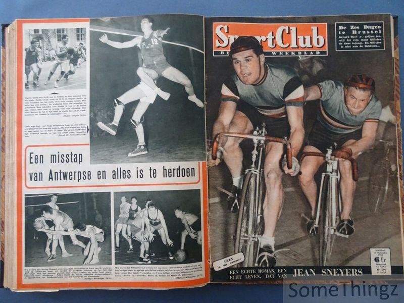 G. Defosse en J. Stockmans (red. en Mand.-Beheerders). - Sportclub: Belgisch weekblad. / Sport & Club: Belgisch weekblad. [Bundeling van 35 opeenvolgende nummers uit 1952, 6e jaargang, juni-decemeber)