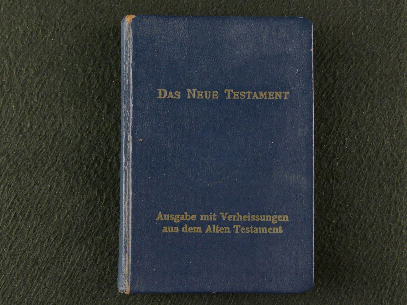 onbekend - Das neue testament. Nach der Deutschen Übersetung Martin Luthers. (2 foto's)