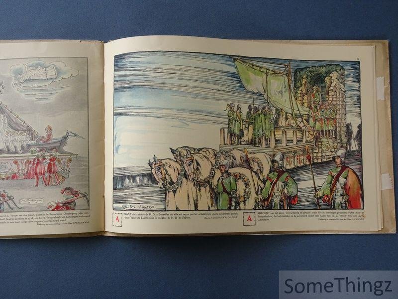 Marinus, Albert [edit.] - Ommegang, 1549-1930. Ommegang de Bruxelles : fêtes nationales du centenaire de l'indépendance, 1830-1930 : reconstitution historique du 16e siècle.