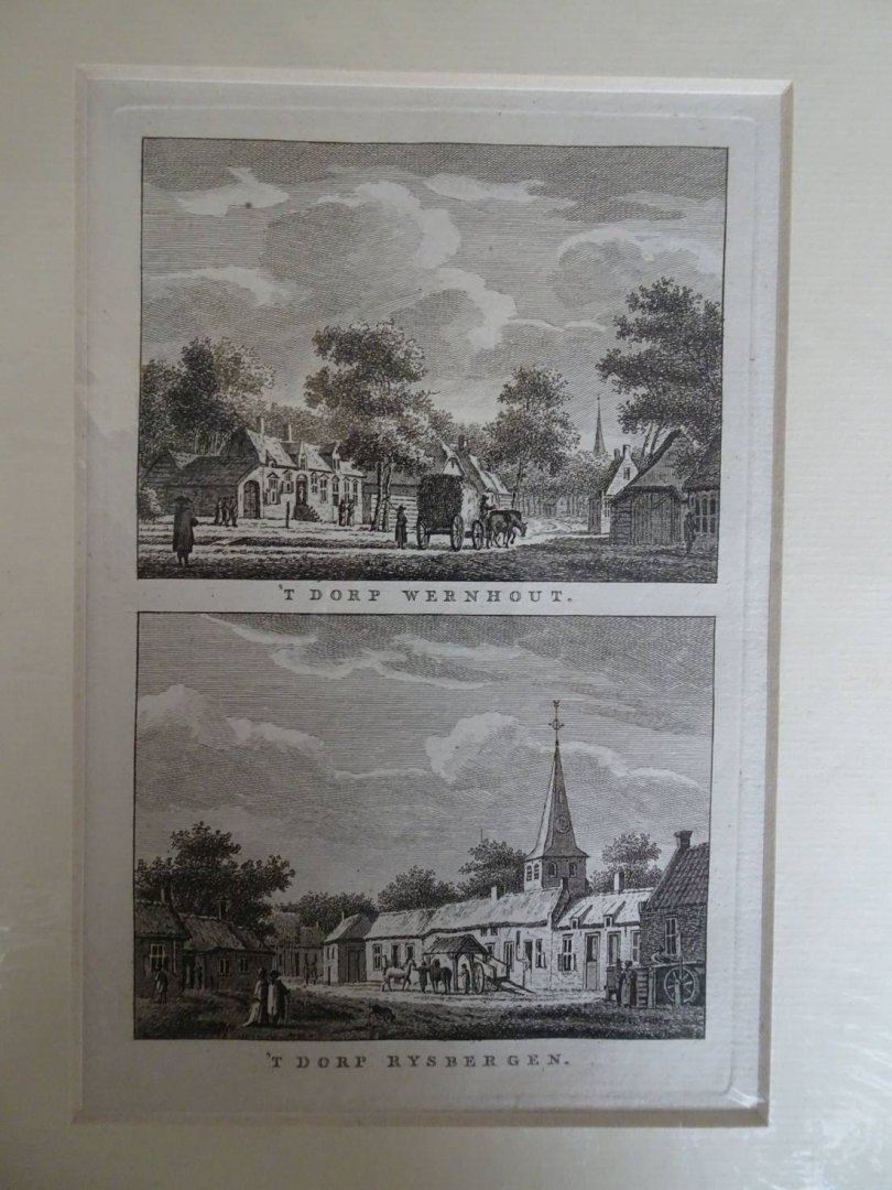 Wernhout - Rijsbergen. - 'T Dorp Wernhout - 'T Dorp Rysbergen.