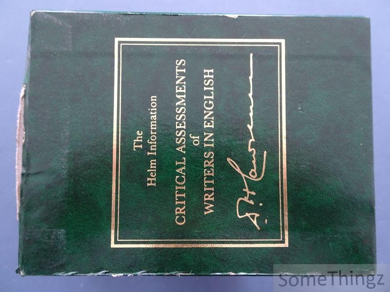 Ellis, David and De Zorda, Ornella (edits.) - D.H. Lawrence. - D.H. Lawrence: Critical Assessments. Volume I, II, III and IV.