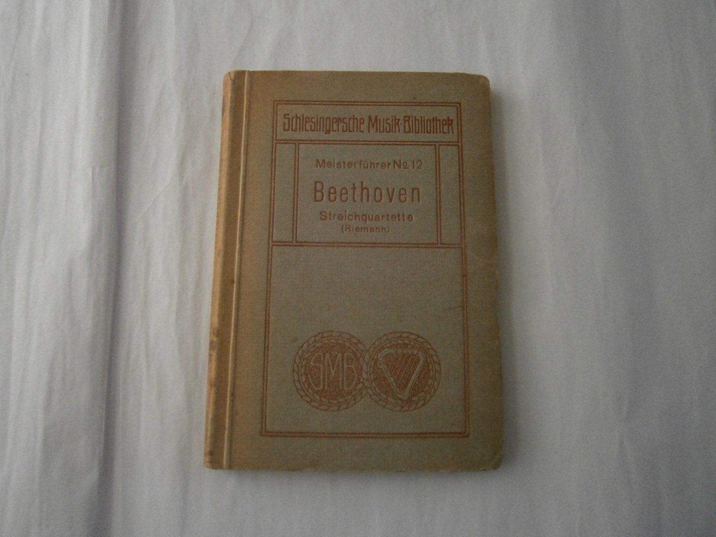 Riemann, Hugo - Meisterführer No12 Beethoven's Streichquartette