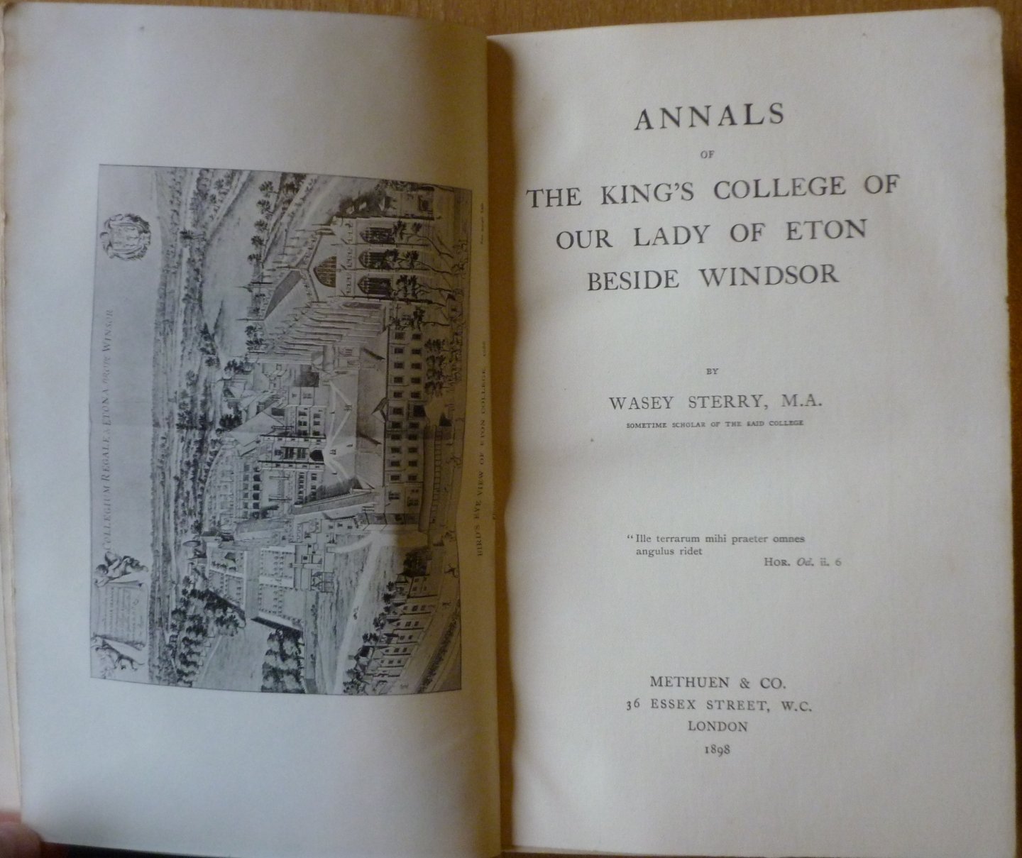 Sterry, Wasey M. A. - Annals of Eton College