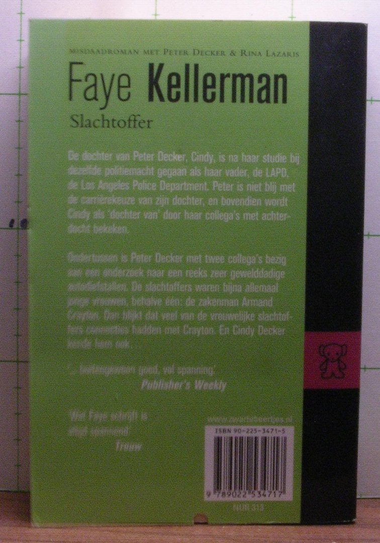 Kellerman, Faye - slachtoffer