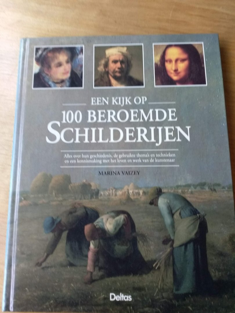 Vaizey, Marina vert. Lisa Scargo - Een kijk op 100 beroemde schilderijen