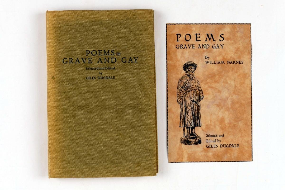 Barnes, William - Poems grave and gay (3 foto's)