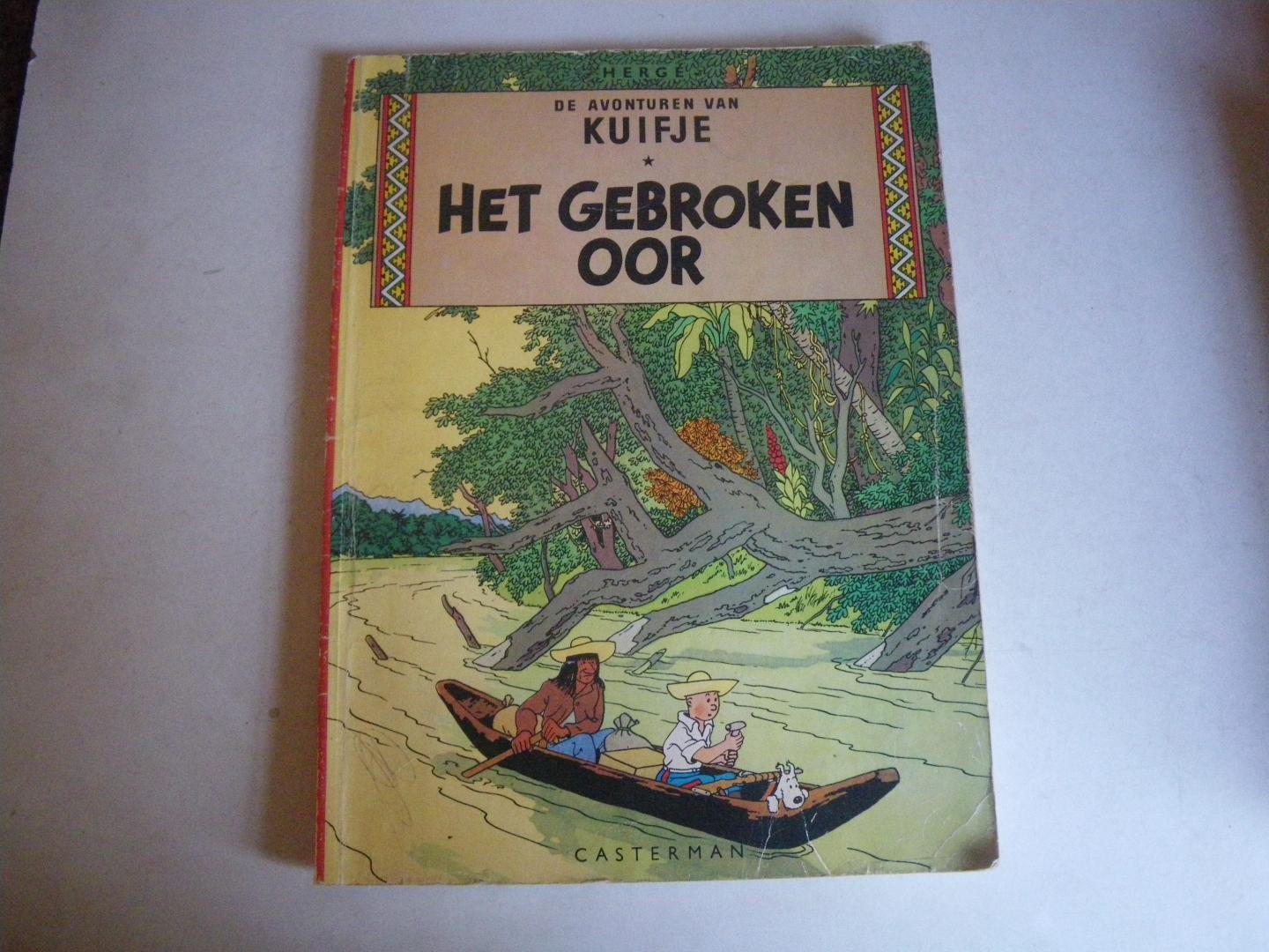Hergé - De avonturen van Kuifje. Het gebroken oor