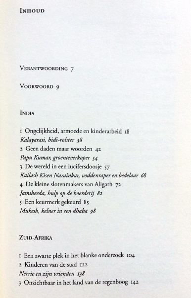 Groenink, Evelien - Holtwijk, Ineke - Straaten, Floris van - Slotenmakers en Gangstermeisjes - Kinderarbeid wereldwijd - Met een voorwoord van Kathy Lindekens
