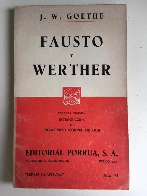 Fausto y Werther