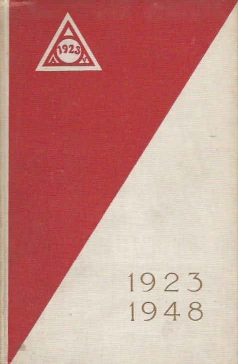 HAITSMA, JOOP , JO MOERMAN en C. VAN BEVEREN - Gedenkboek Athletische Vereniging 1923 -1923-1948