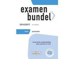 J.P.M. Blaas - Examenbundel economie 2016/2017 havo