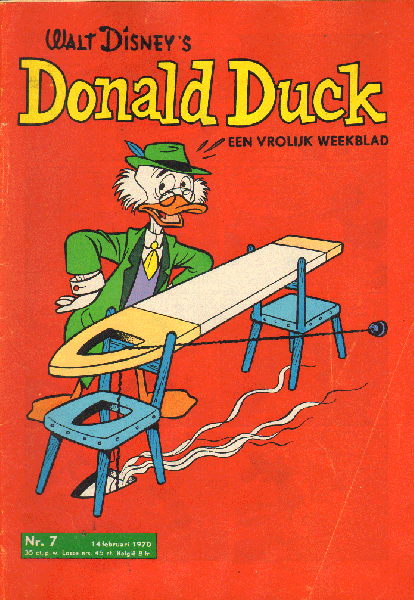 Disney, Walt - Donald Duck 1970 nr. 07, 14 februari, Een Vrolijk Weekblad, goede staat