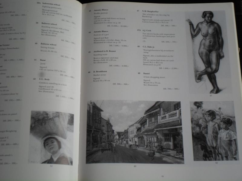 Catalogus Glerum - Indonesian Paintings