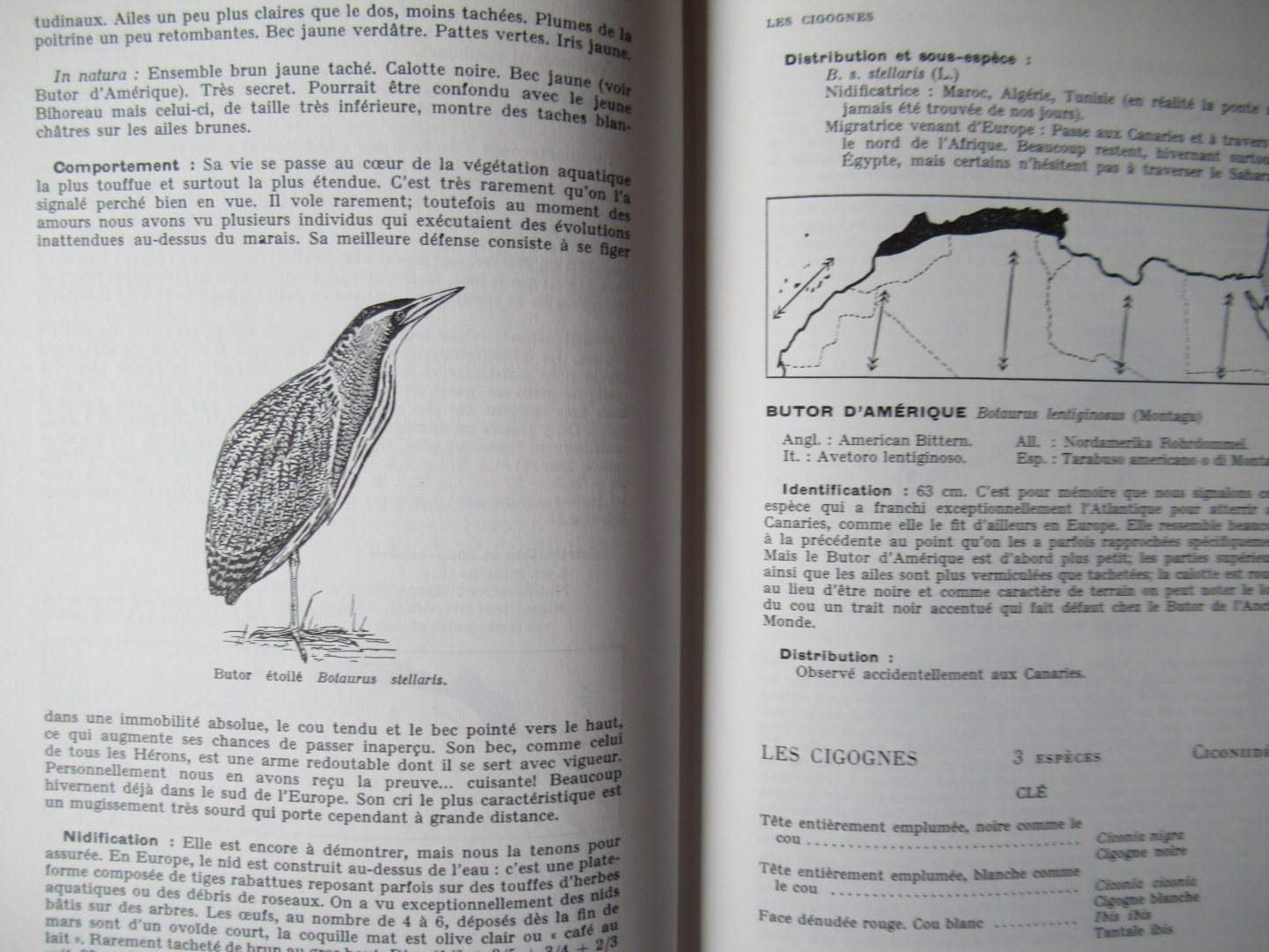 R.D. Etchécopar - F. Huë - Les Oiseaux du Nord de l' Afrique de la Mer Rouge aux Canaries