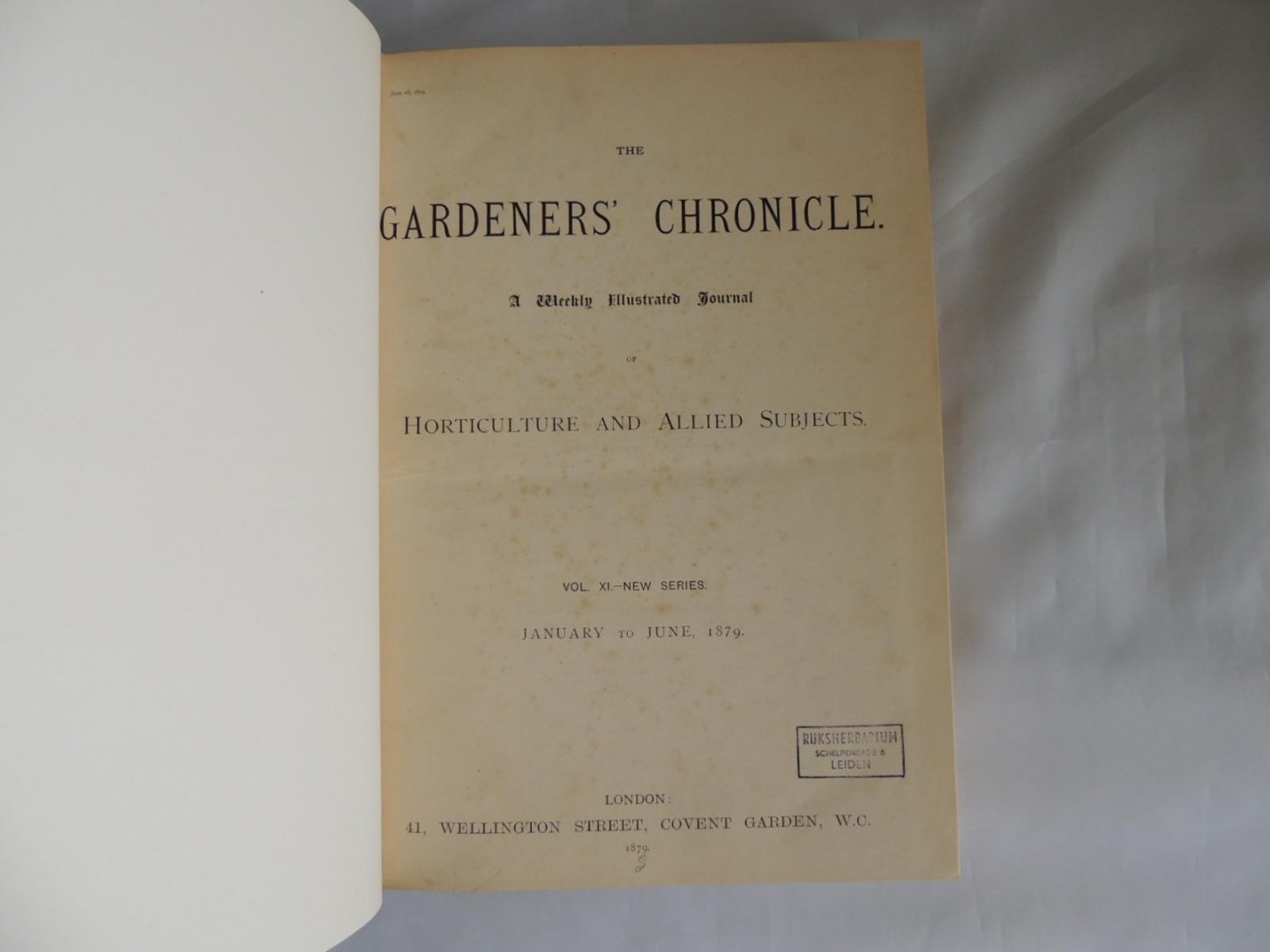  - The gardeners' chronicle - A weekly illustrated journal of horticulture and allied subjects
