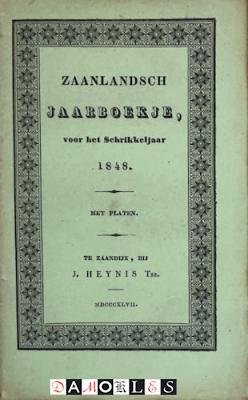  - Zaanlandsch Jaarboekje, voor het Schrikkeljaar 1848. Met platen, Achtste jaar