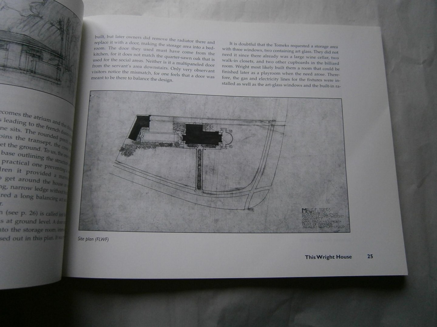 Moran, Maya - Down to earth, an insider's view of Frank Lloyd Wright's Tomek House