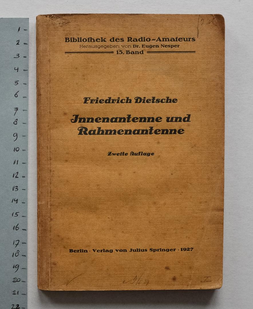 Dietsche, Friedrich - Innenantenne und Rahmenantenne