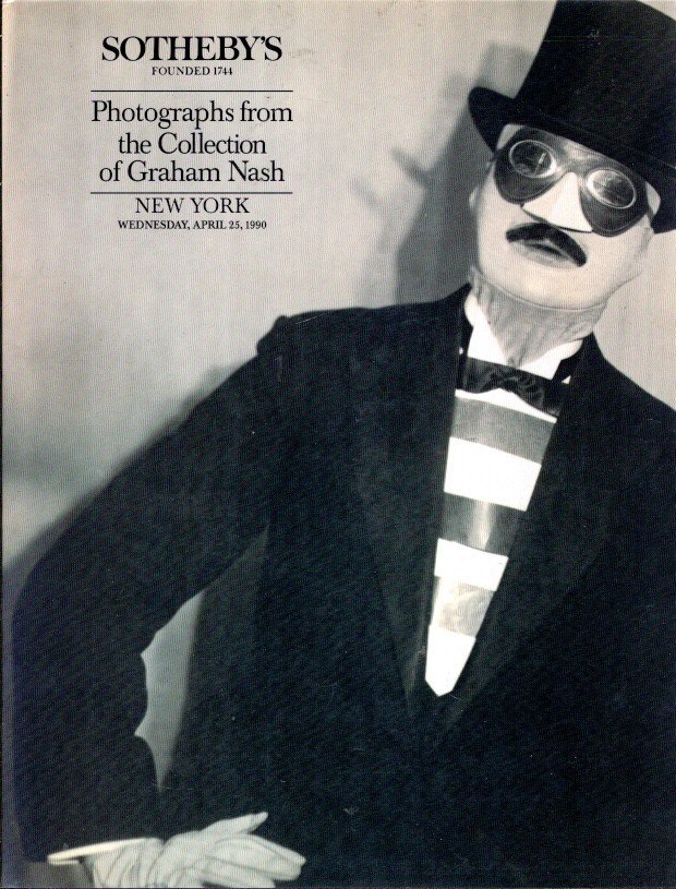 NASH, Graham - SOTHEBY's - Photographs from the Collection of Graham Nash - New York Wednesday, april 25, 1990. - [Signed - Nr. 434/500].