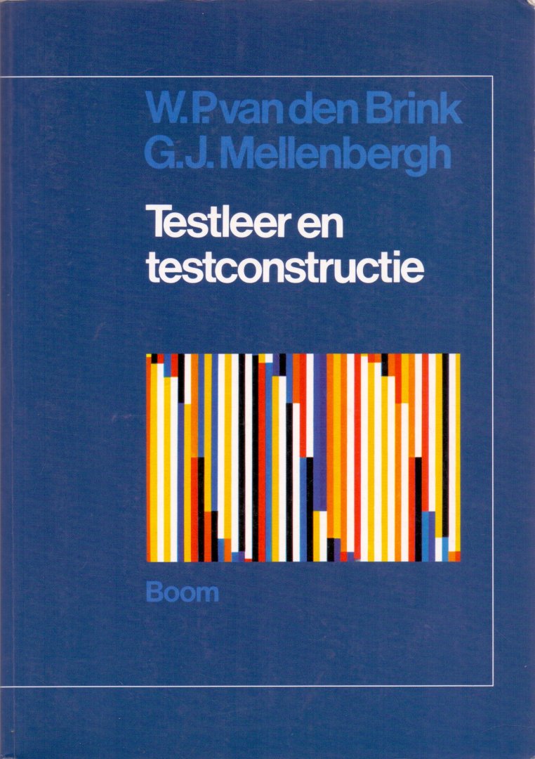 Brink, W.P. van den, &  Mellenbergh, G.J. (ds1240) - Testleer en testconstructie
