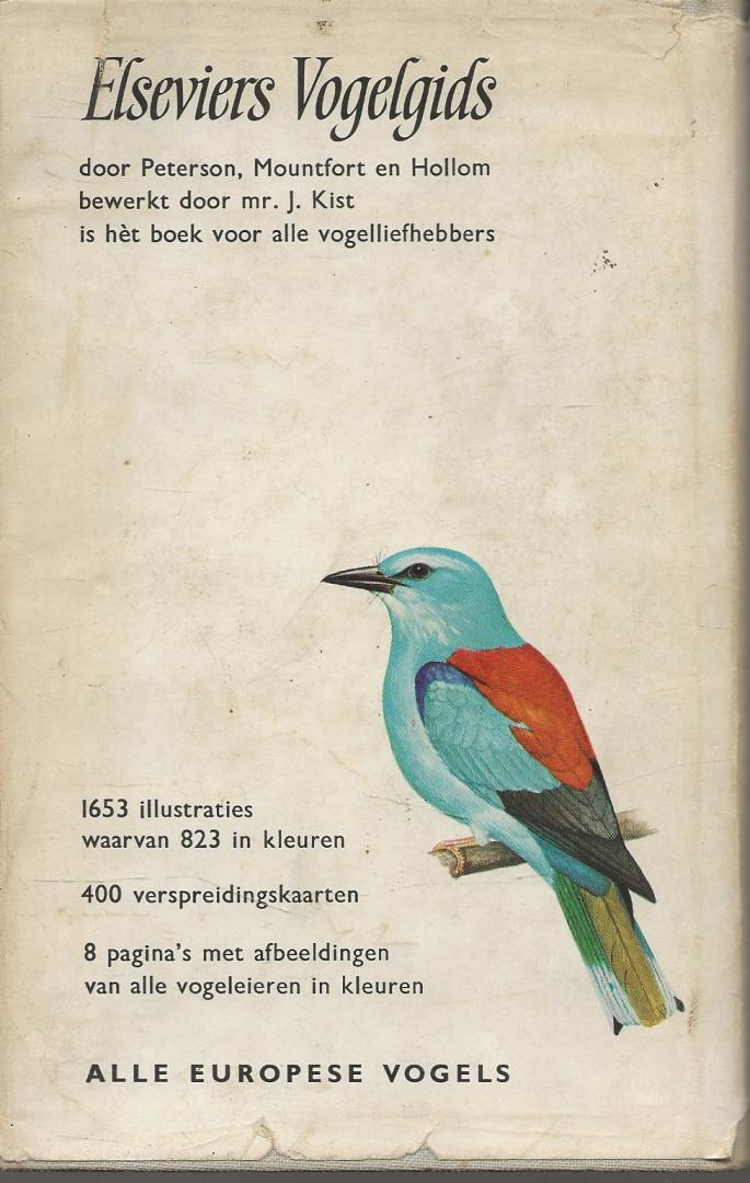Peterson, Roger, Mountfort, G., Hollom, P. - Petersons vogelgids van alle Europese vogels