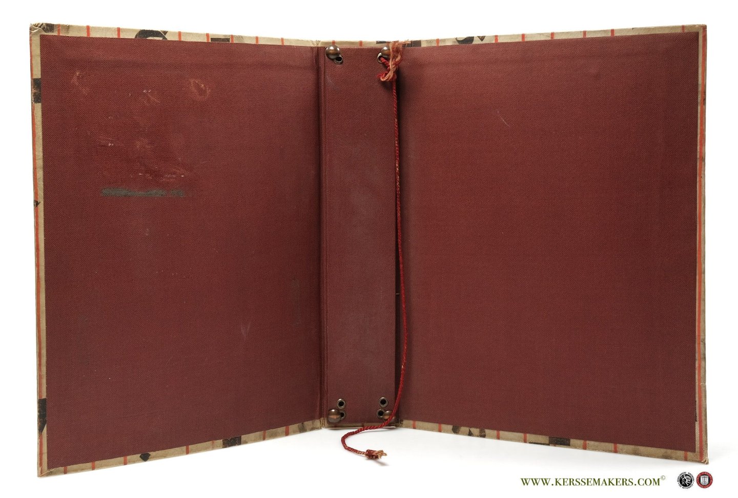 Manuscript-leave / Binder: - Binder. First half 20th century.