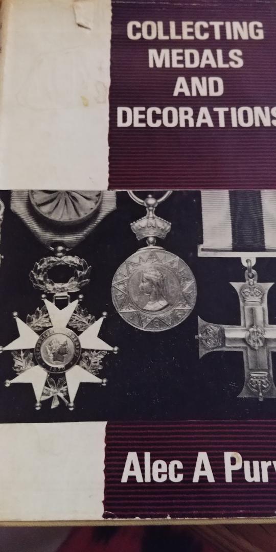 Purves, Alec A - Collecting medals and decorations
