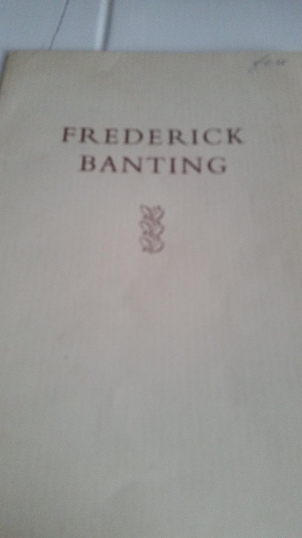 Onbekend - Frederick banting