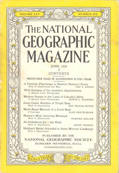 National Geographic - The National Geographic Magazine, june 1934july 1934