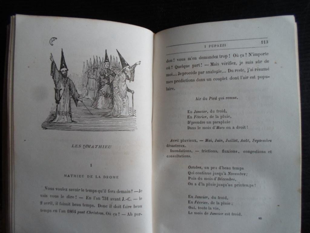 Neuville, Lemercier de - I Pupazzi, Soirées parisiennes