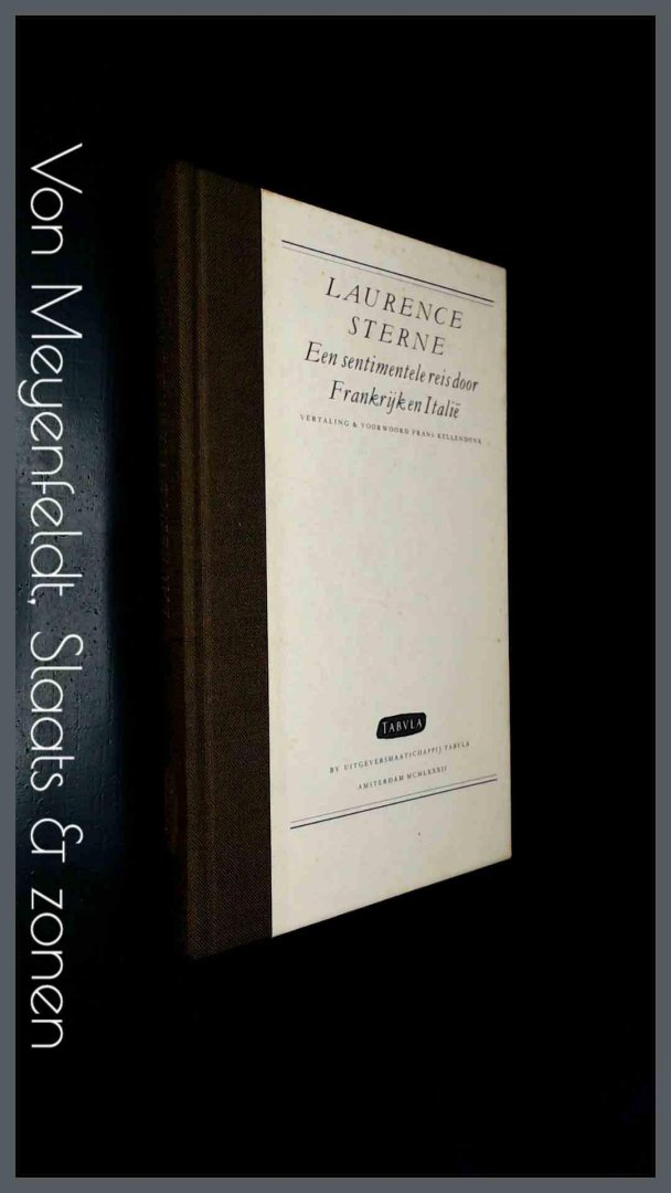 Sterne, Laurence - Een sentimentele reis door Frankrijk en Italië