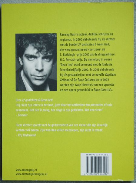 Nasr, Ramsey - Onhandig bloesemend / gedichten