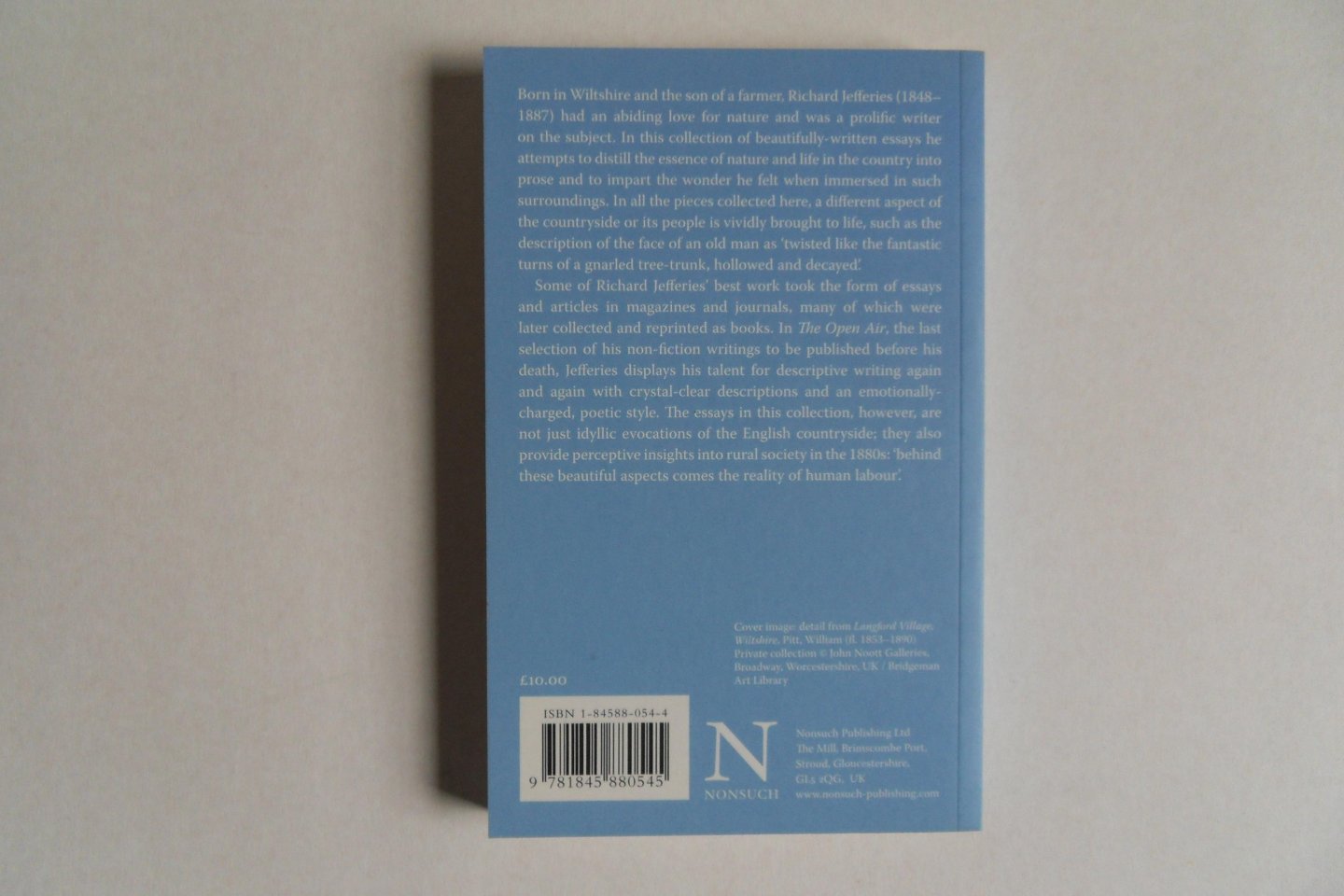 Jefferies, Richard. - The Open Air.