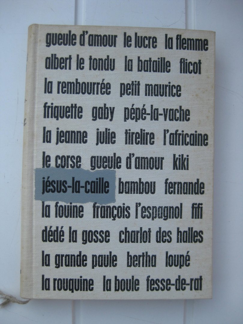 Carco, Francis - Jésus-la-Caille.