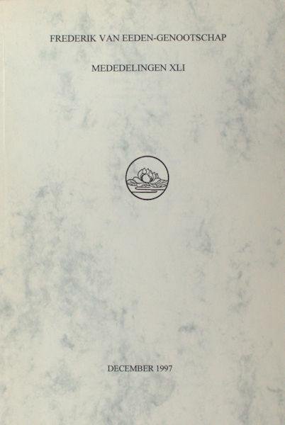 Eeden, Frederik van  - Francisca van Vloten (red.) - Frederik van Eeden-Genootschap. Mededelingen XLI.