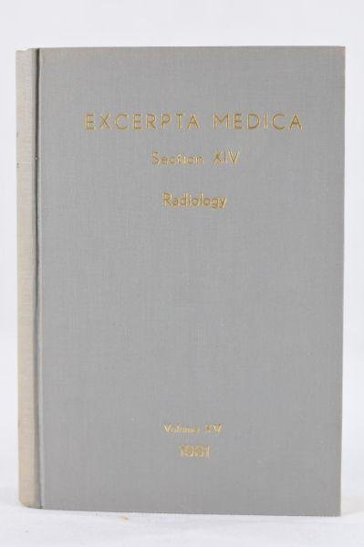 Diversen - Radiology-Excerpta Medeica Section XIV. Vol.XV