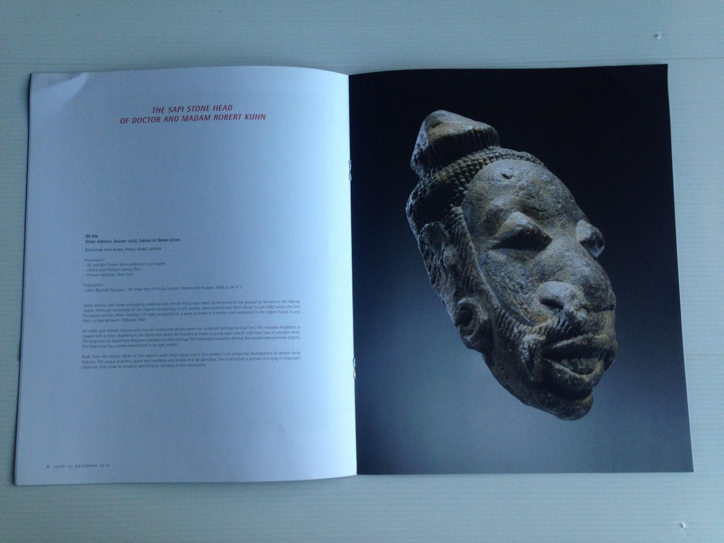 Catalogus Binoche et Giquello - Deux Chefs-d’Oeuvre de l’Art African