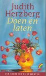 Herzberg, Judith - Doen  en laten- een keuze uit de gedichten