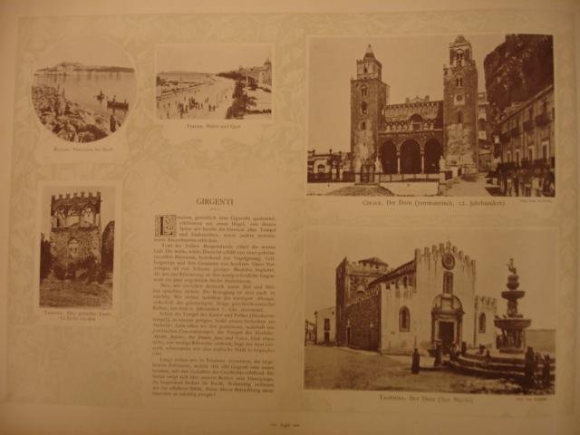 Spühler, A.. - Meine Reise in Italien/ Prachtalbum von 800 Photographien.