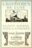 Koninklijke Hollandsche Lloyd - Brochure Croisieres de luxe Lloyd Royal Hollandais au Cap du Nord, Fjords aux Capitales du Nord