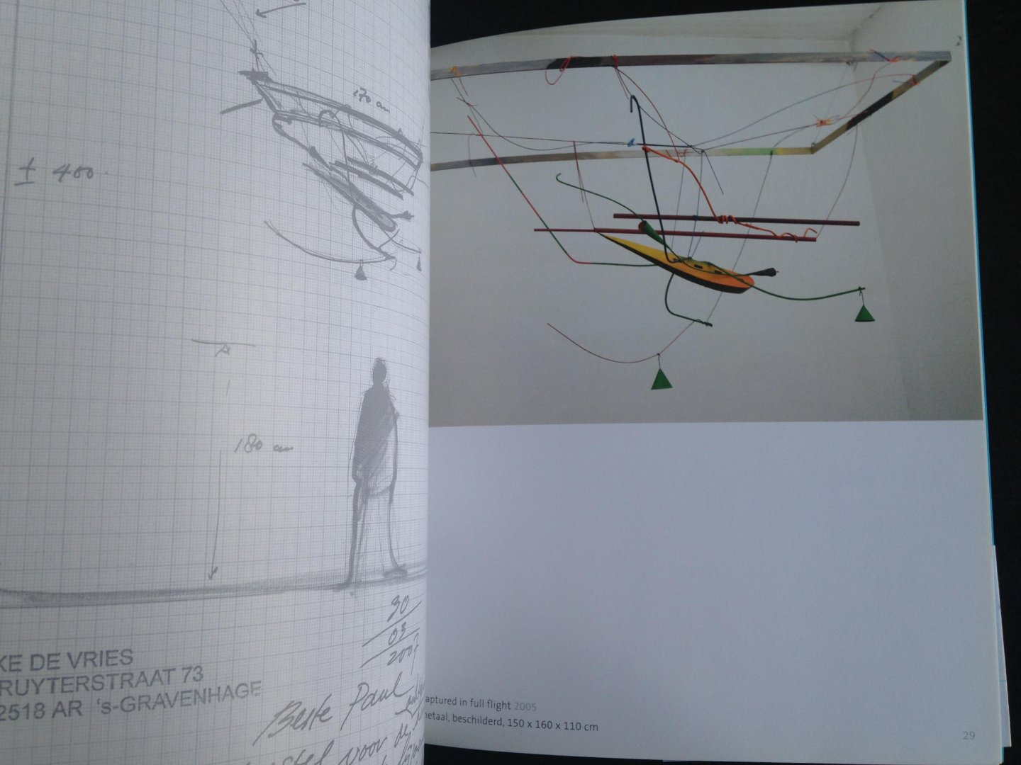  - Auke de Vries, Sculpturen-installaties-tekeningen