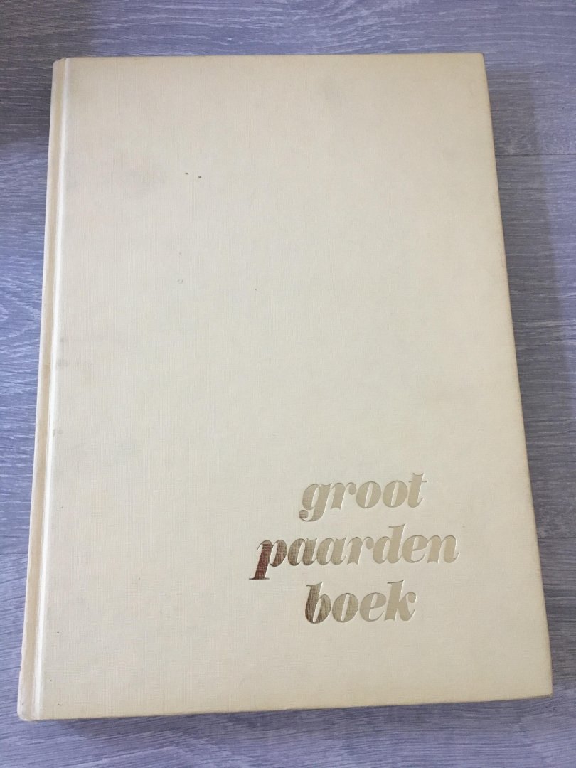 Wouter Slob - Groot Paarden boek