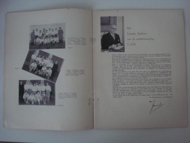 C.A.B Bolsward - Voetbalvereniging C.A.B Combinatie Achilles Bolsward 1905-1955
