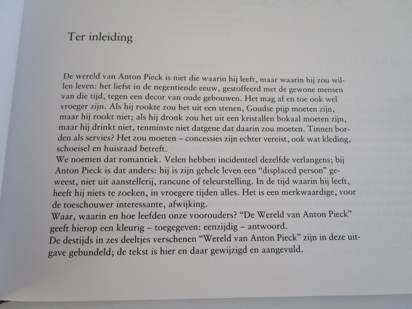 Vogelesang, Hans  (tekst) - ANTON PIECK; De Wereld van Anton Pieck