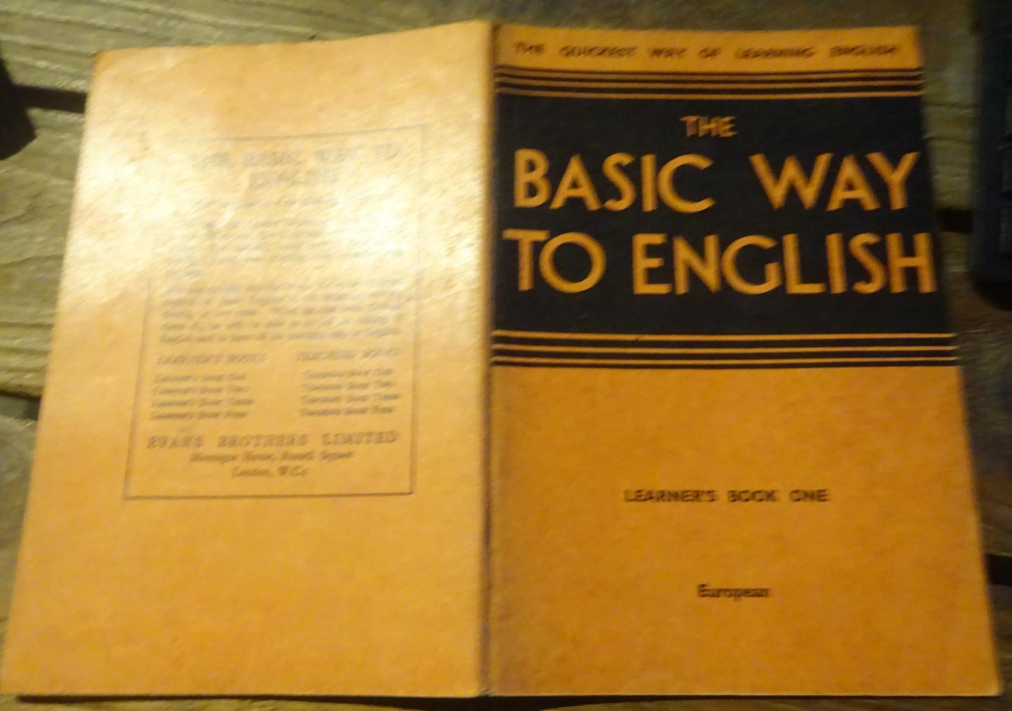 diverse - The Basic Way to English -  Learner's book one