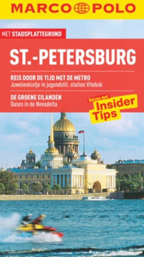 Deeg, Lothar - Marco Polo reisgids St. Petersburg met stadsplattegrond