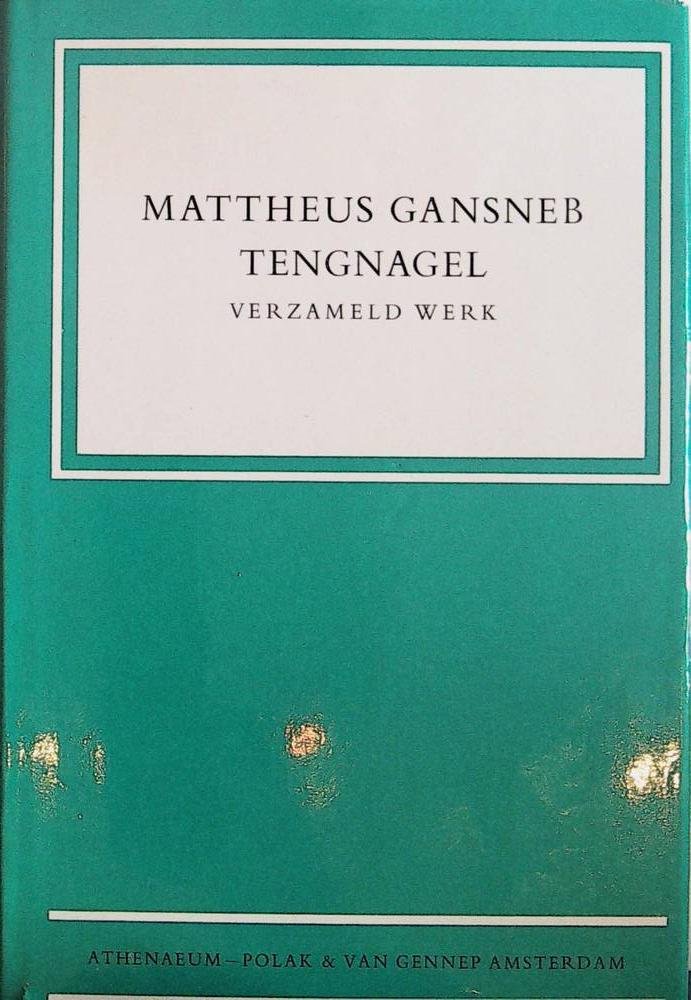Mattheus Gansneb Tengnagel - Mattheus Gansneb Tengnagel, verzameld werk