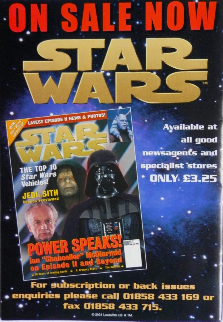 Redactie - 2.2. Jedi Journal -  Star Wars the official U.K. fan club - Summer 2001