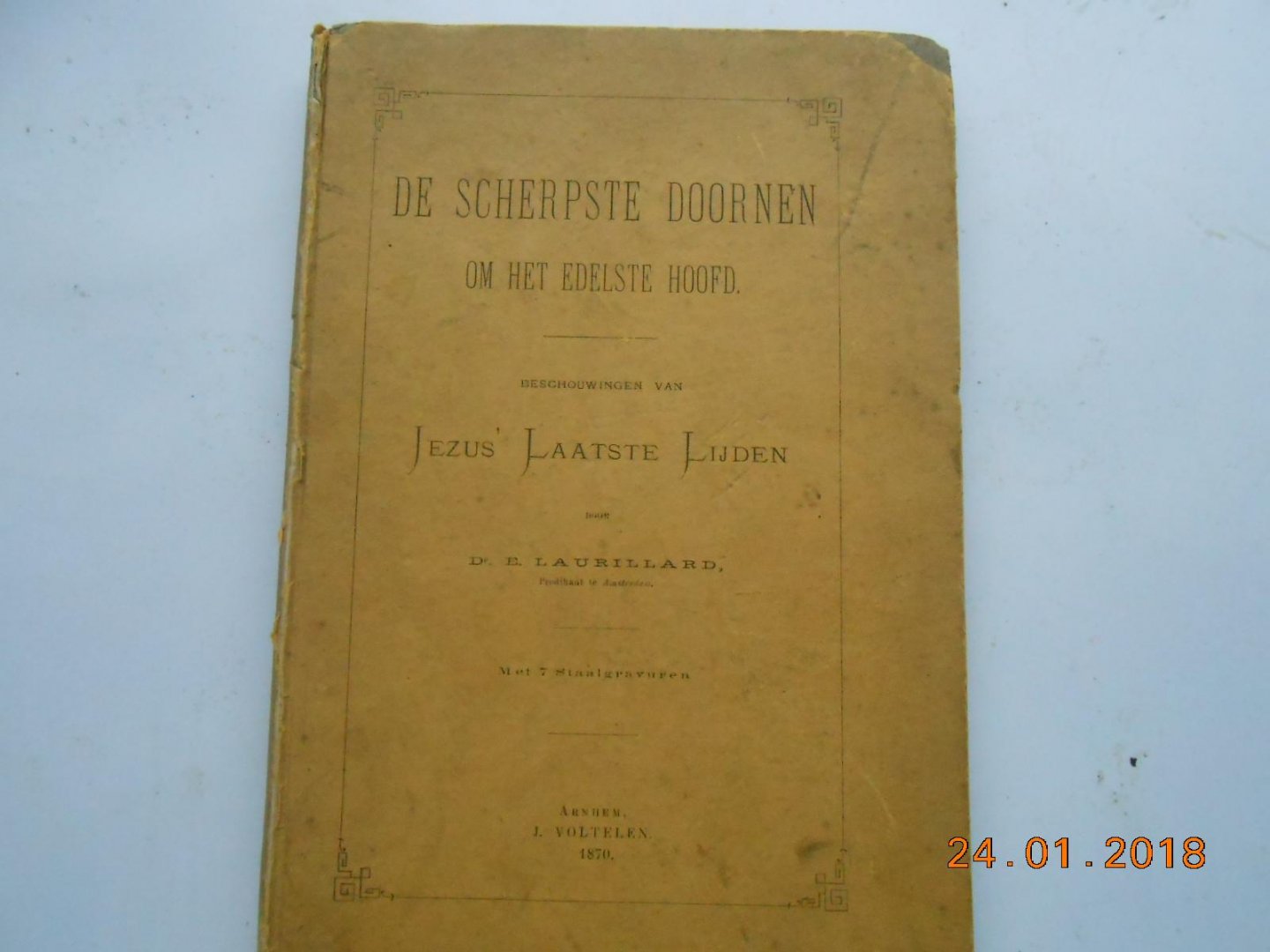 dr E Laurilland - De scherpste doornen op het edelste hoofd