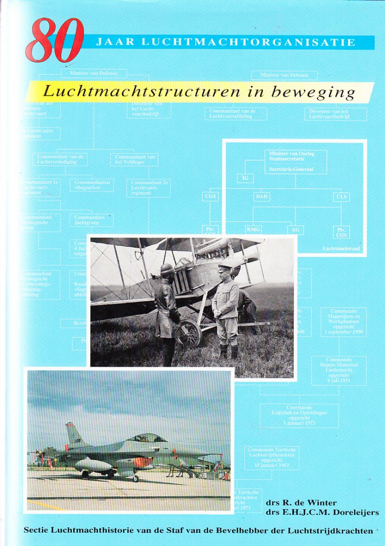 Drs. R. de Winter / drs. E. Doreleijers - Luchtmachtstructuren in beweging : 80 jaar Luchtmachtorganisatie